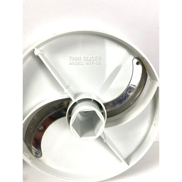 Oster Regency Kitchen Center Salad Shooter & Blade Discs Slicer, Cutter Set of 5 - Picture 6 of 12